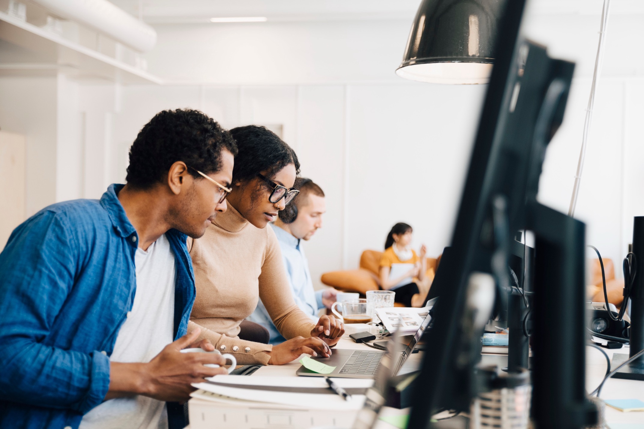 Consulting team at work